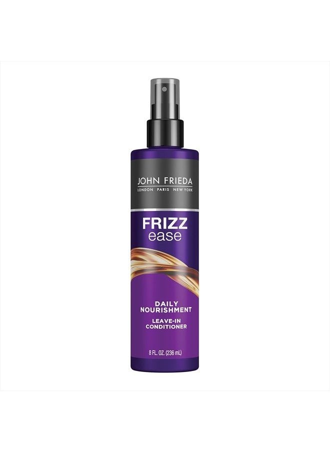 John Frieda - Frizz Ease Daily Nourishment Leave-in Conditioner, 8 Ounces - Image 1
