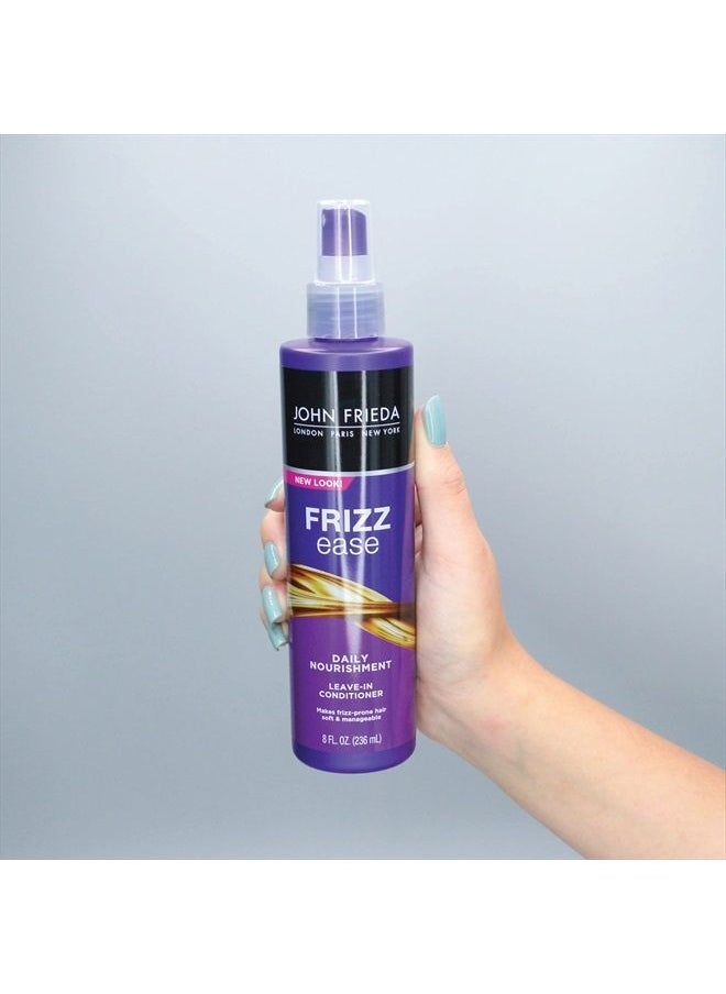 John Frieda - Frizz Ease Daily Nourishment Leave-in Conditioner, 8 Ounces - Image 1