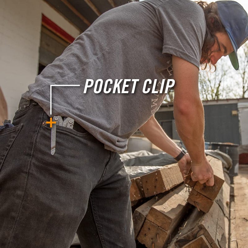 Gerber أداة متعددة الاستخدامات Gerber Gear Suspension-NXT 15 في 1 مع سكين جيب، كماشة رفيعة، وأدوات إزالة العزل، هدايا للرجال، معدات البقاء والتخييم، فولاذ مقاوم للصدأ - Image 4