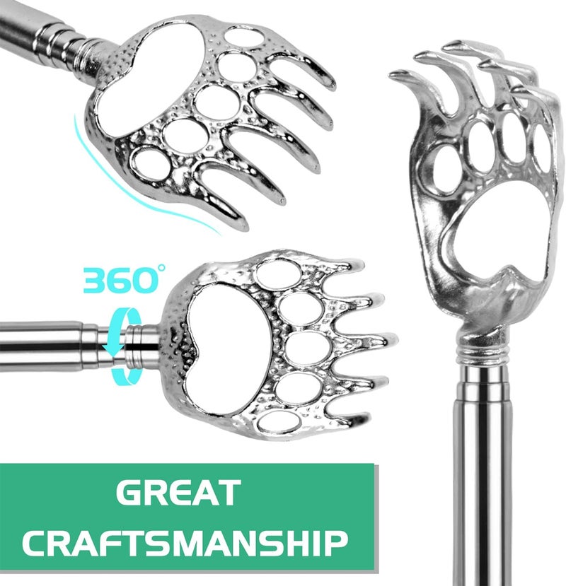 HOFASON 6 Pack Back Scratcher - Telescoping Bear Claw Scratchers for Men, Women, and Teens - Ideal Gift for Any Occasion - Image 3