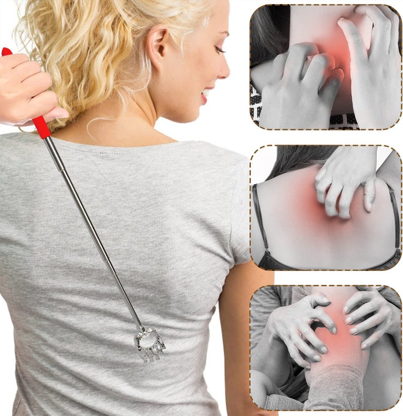 HOFASON 6 Pack Back Scratcher - Telescoping Bear Claw Scratchers for Men, Women, and Teens - Ideal Gift for Any Occasion - Image 5