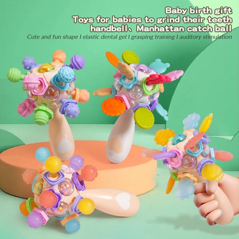 Manhattan Baby Rattle Teether Toy 0-3 Years - Image 1