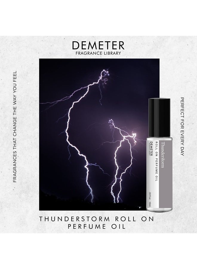 Demeter Thunderstorm Roll On Perfume Oil, 0.33 Oz, Long-Lasting - Image 4