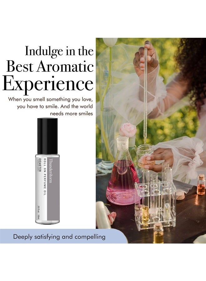 Demeter Thunderstorm Roll On Perfume Oil, 0.33 Oz, Long-Lasting - Image 2
