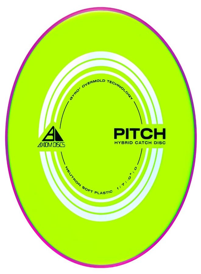Axiom Discs Neutron Pitch (Soft) Disc Golf Hybrid Catch Disc (145-150g / Colors May Vary) - Image 3
