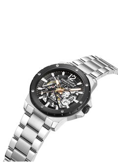 Kenneth Cole New York Kenneth Cole New York 45mm Automatic Men's Watch with Black Dial & Stainless Steel Bracelet  - Image 2