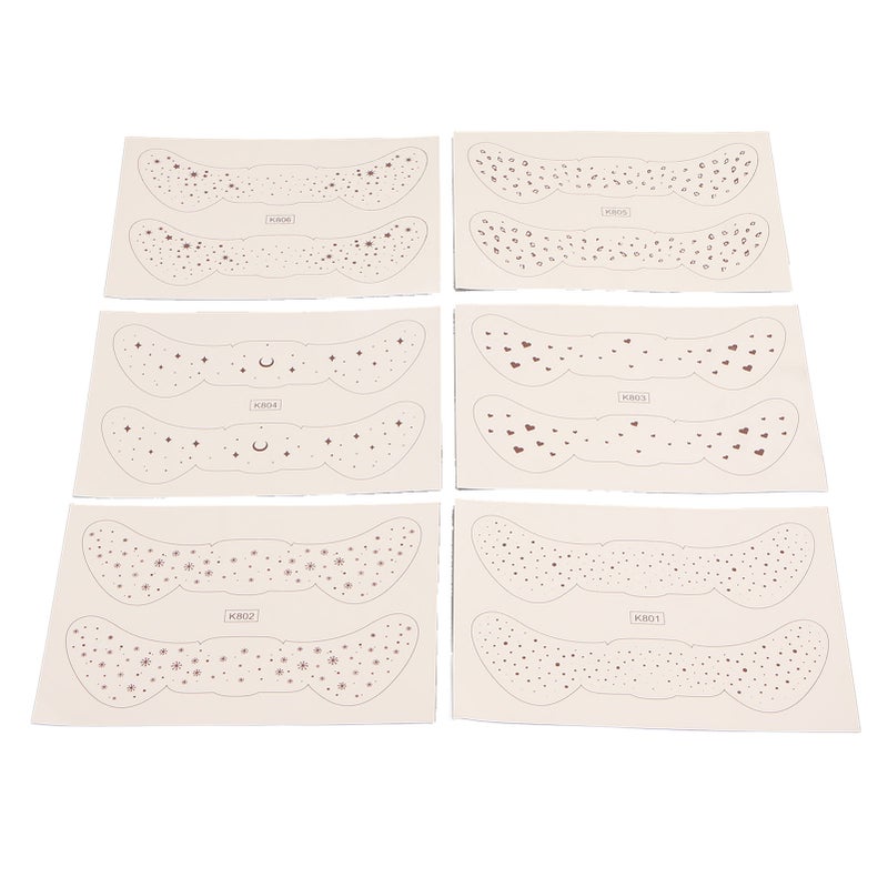 Fake Freckles Patch Temporary Waterproof Odorless Long Lasting Tattoo Freckles Sticker for Party Make Up - Image 4