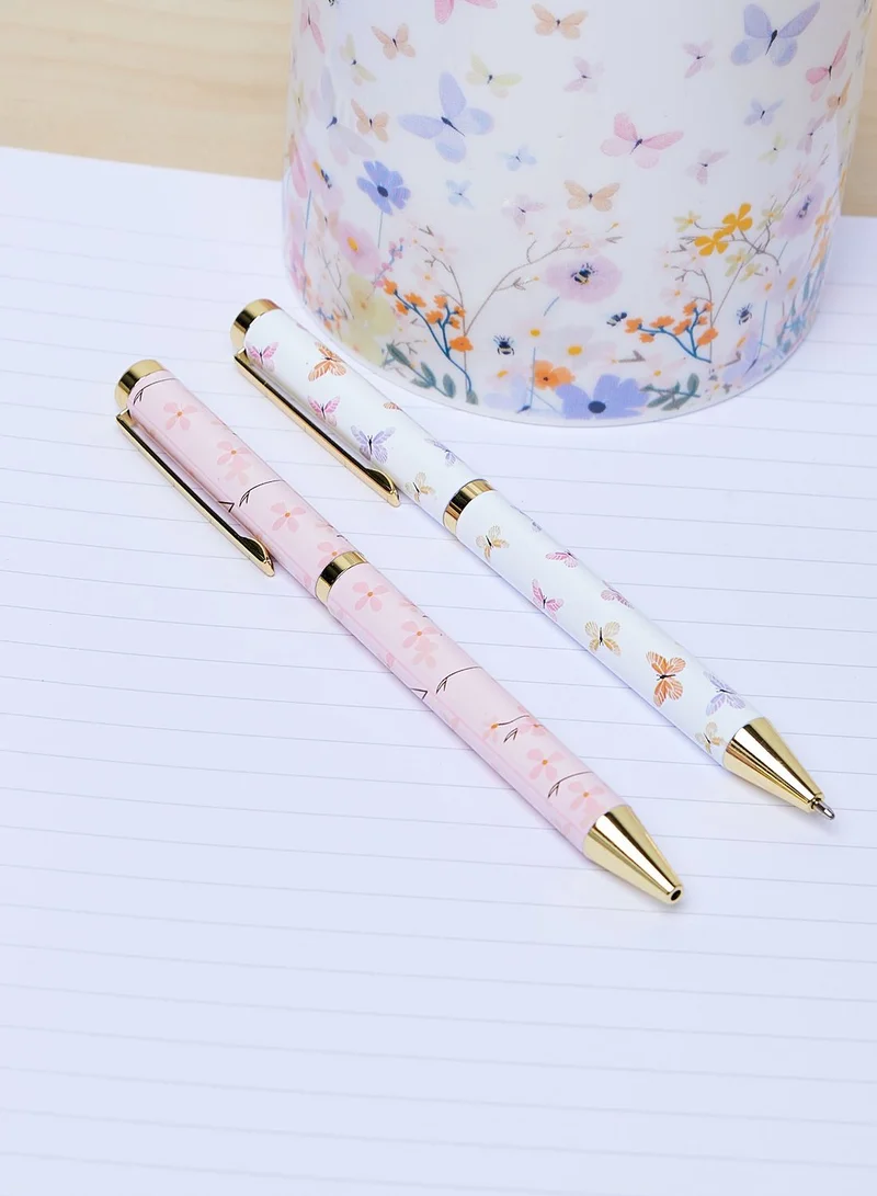 Belly Button Meadow Field Set Of 2 Pens