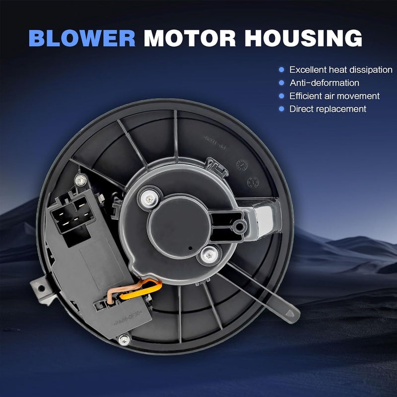 POHILA HVAC Heater Blower Motor with Fan Cage for Audi and VW Models - Image 5