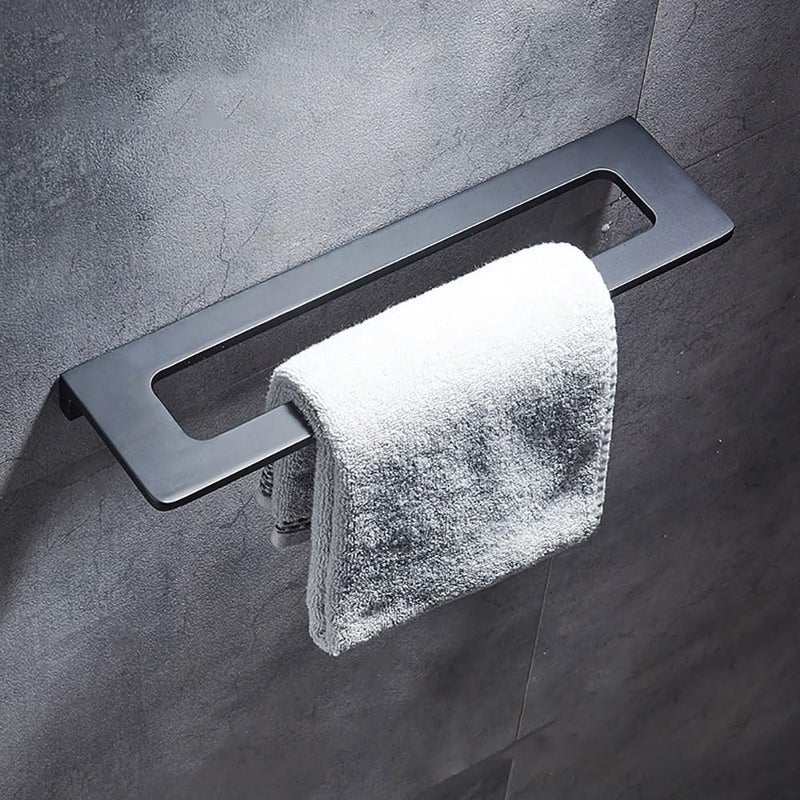 Towel Bar Towel Shelf Towel Holder,Wall Mounted Towel Rails Rack Single Towel Shelves for Washroom Toilet Bath Bedroom - Image 3