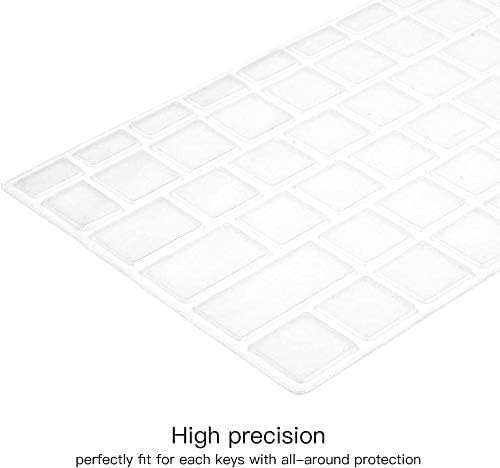 OJOS Ultra Thin Keyboard Cover for 2024 2023 HP 15.6 Laptop 15-fc 15-fd Series HP 15.6 inch Laptop Keyboard Protector Cover Skin, Clear - Image 4