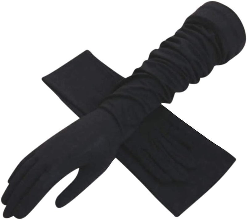 XINCHIA Women's Sunscreen Long Driving Gloves - UV Protection Touch Screen Mittens - Image 2