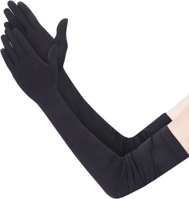 XINCHIA Women's Sunscreen Long Driving Gloves - UV Protection Touch Screen Mittens - Image 1