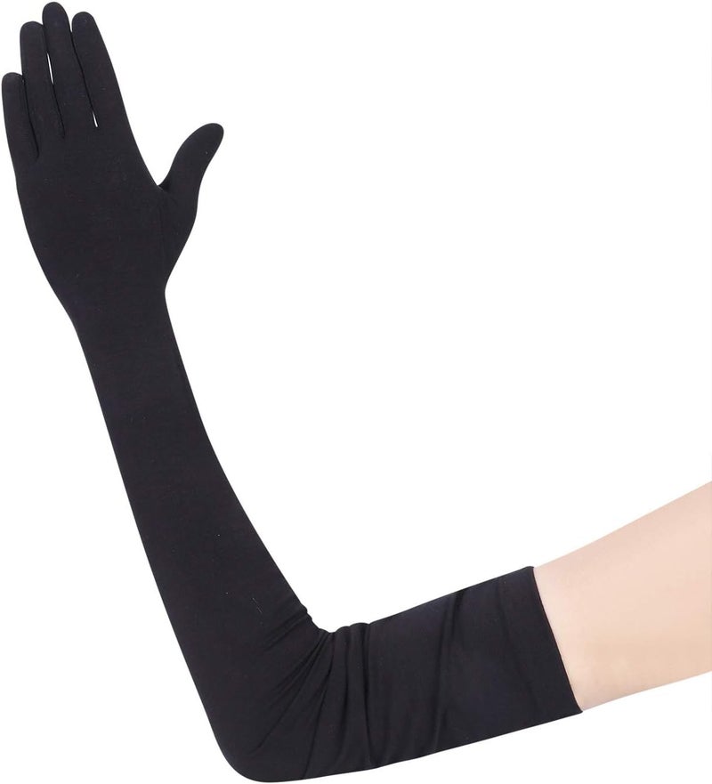 XINCHIA Women's Sunscreen Long Driving Gloves - UV Protection Touch Screen Mittens - Image 4