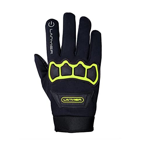 ZaySoo Gloves Protective Full Finger Hand Riding, Cycling, Bike Motorcycle Gym Gloves for Men - Green - Image 1