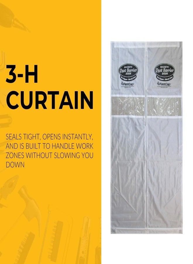 FastCap 3-H Curtain 3rd Hand Mag Dust Replacement Barrier Door, Curtain Only - Image 5