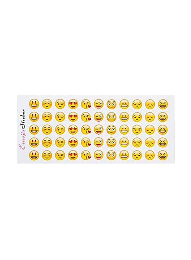 Loquat 12-Sheet Emoji Sticker
