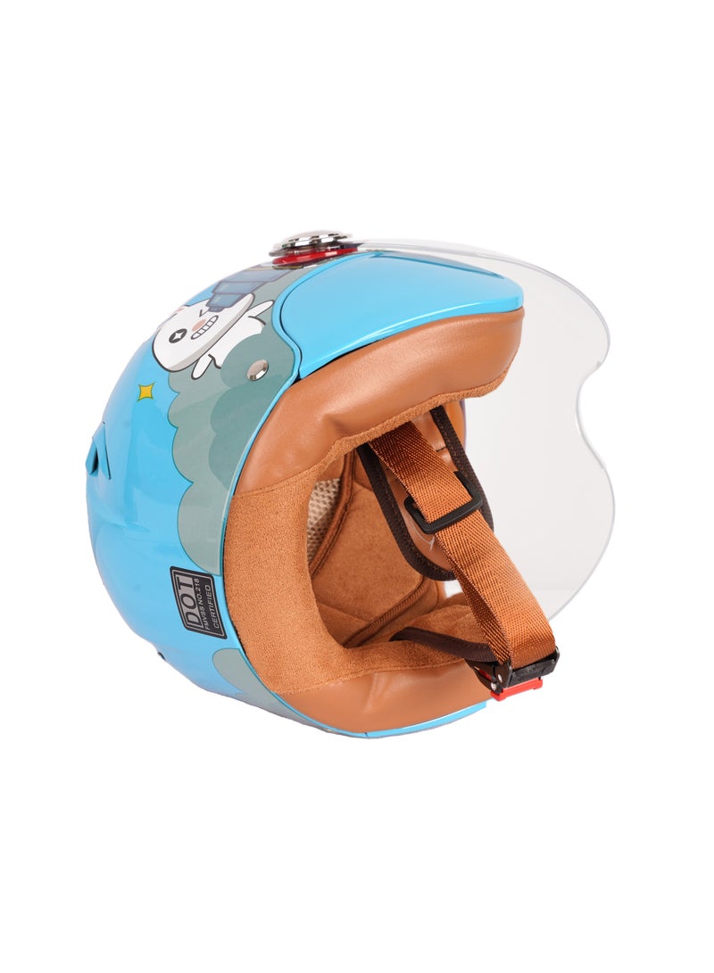 Generic Protective Kids Helmet with Strong ABS shell,Children Half Face Safety Helmet 835625  - Image 5