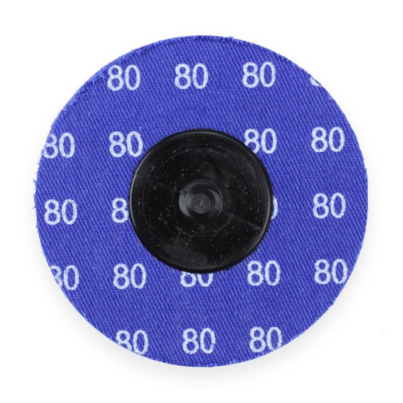 BHA Zirconia Quick Change Sanding Discs, 3", 80 Grit - 25 Pack - Image 4