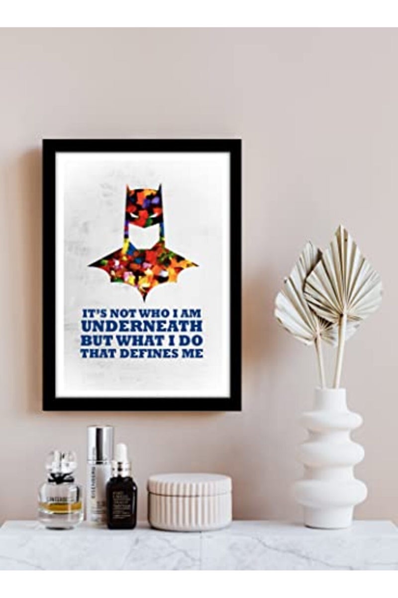 GRAY WALL Batman Popart Framed Poster - Image 2