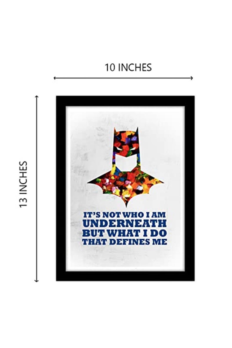 GRAY WALL Batman Popart Framed Poster - Image 3