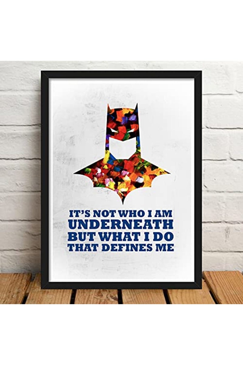 GRAY WALL Batman Popart Framed Poster - Image 5