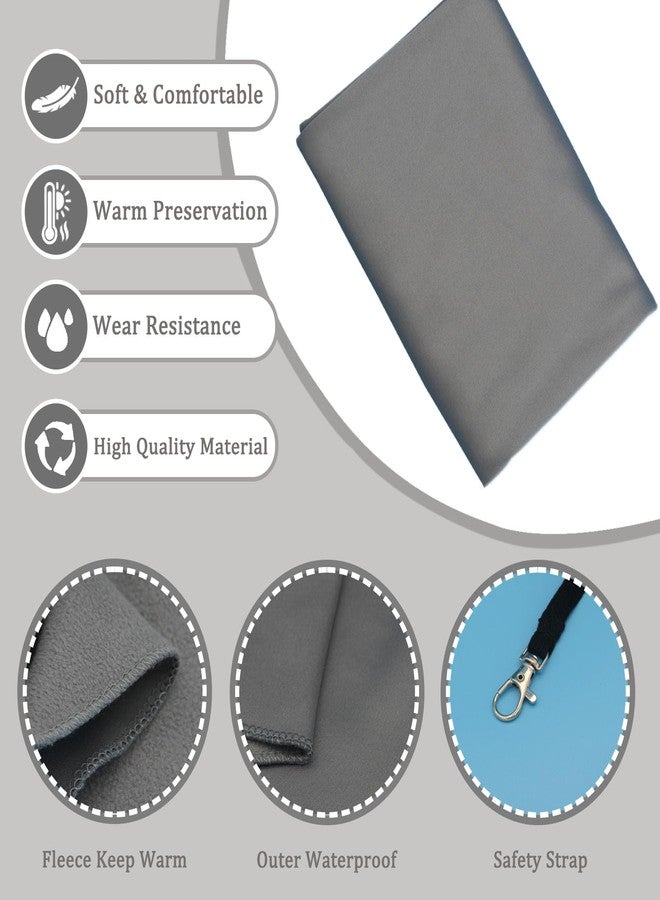 حاملة كلاب CHOOSEU صغيرة الحجم، حتى وزن 11 رطلاً، سهلة الحمل، تُبقي الكلب حراً، تحافظ على دفئه، رمادية اللون - Image 2