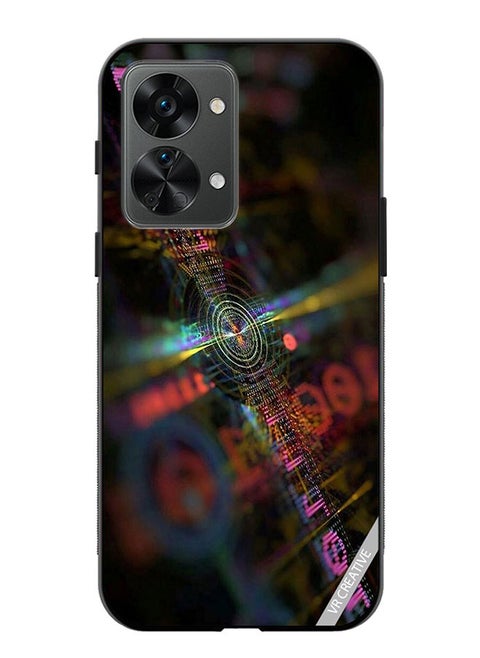 Protective Case Cover For OnePlus Nord 2T Dash Baord Multicolour Design