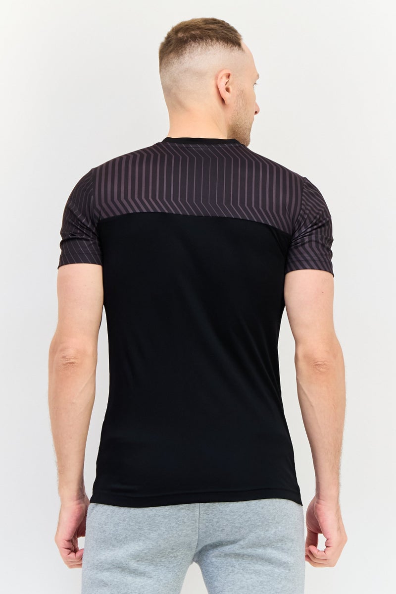 PUMA Men Sportswear Fit Short Sleeves Training Jersey, Black - Image 3