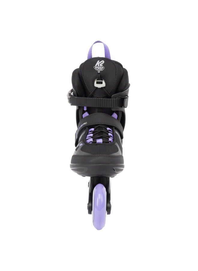 K2 Skate Alexis 80 Pro, 8.5,Black_Lavendar - Image 3
