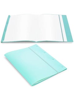 Arabest Green 30-Pocket Binder for Artwork and Documents, Heavy Duty Portfolio Folder with Clear Protectors, Presentation Display Book.  - Image 4