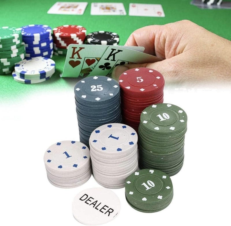 Go Hooked Poker Chips Casino Game (Assorted, Set Of 100) - Image 4