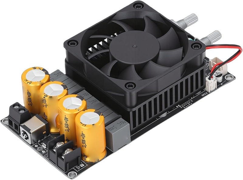 AUNMAS 600W Active Subwoofer Amplifier Board TPA3255 Chip with Silent Fan for Bluetooth Audio Home Theater DIY Speaker - Image 4