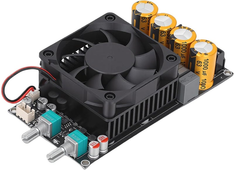 AUNMAS 600W Active Subwoofer Amplifier Board TPA3255 Chip with Silent Fan for Bluetooth Audio Home Theater DIY Speaker - Image 1