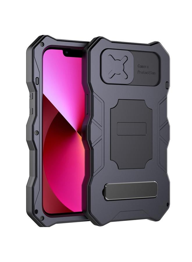 erorex Case For iPhone 13 Camshield Shockproof Life Waterproof Dustproof Metal Case with Holder - Image 1