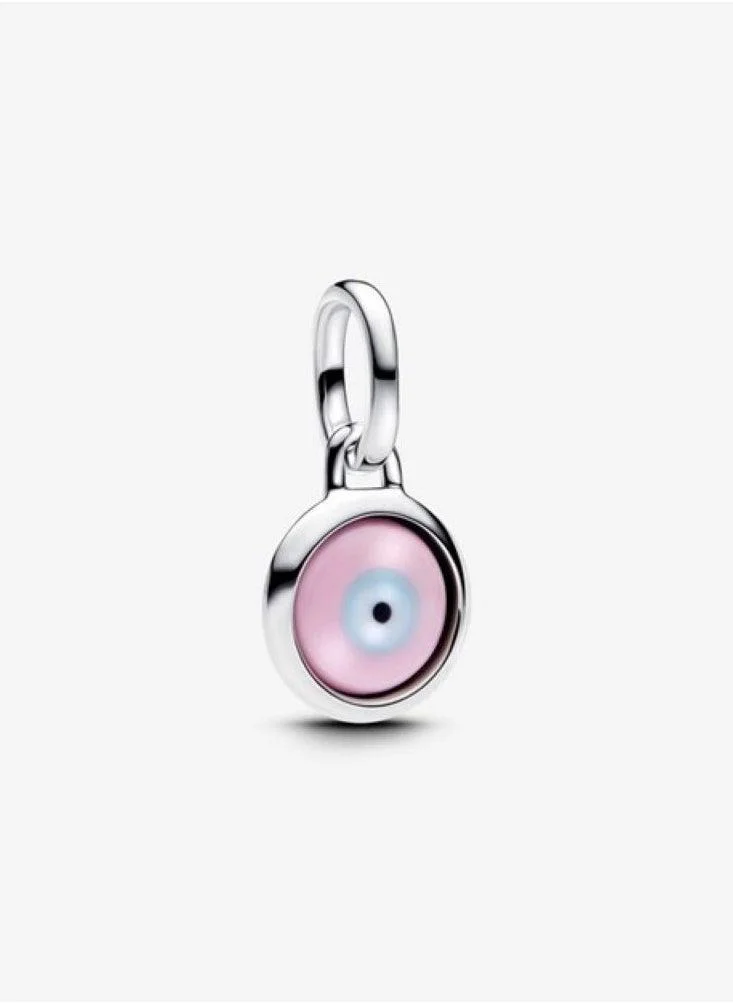 PANDORA Engravable Evil Eye Sterling Charm