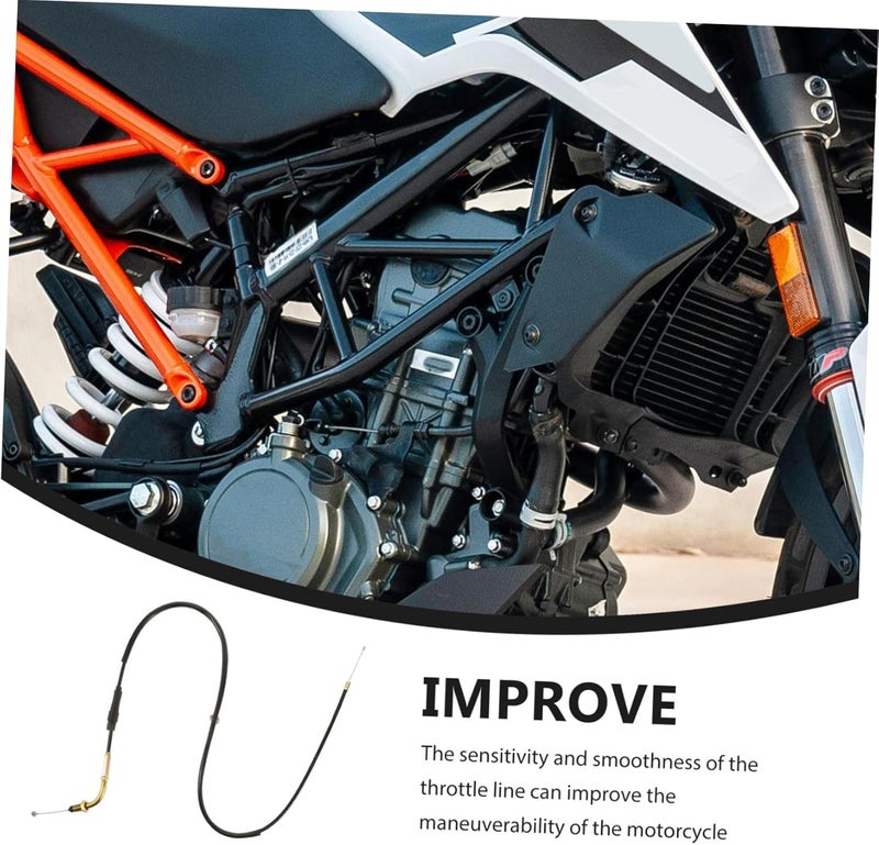 All user group compatible Motorcycle Throttle Cable Flexible Replacement for Qianjiang Dirt Bike Scooter for Maintenance Against Water Damage Simple practical structure Upgraded general grade quality Transparent body Workday cycle fulfillment Storage burden minimized build All storage type compatible Easy daily handling design Field tested quality Popular trusted craftsmanship Fade proof Flexible trendy construction Multi-goal comprehensive design Local licensed courier Multi-budget available picks Rack friendly Indoor outdoor use Multi stock guarantee supply Local & cross border ship compatible Wear resistant upgraded material Market need oriented construction Global upgraded practical design Cost saving design picks Flexible varied design Intra-city fast distribution - Image 3