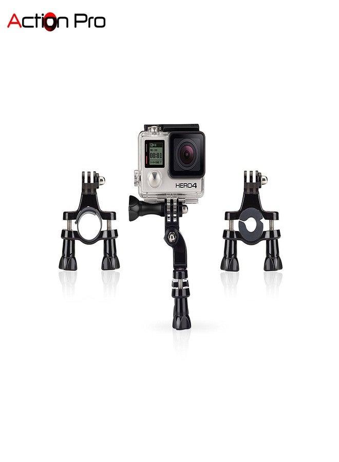 Action Pro Bicycle Handlebar Seapost Pole Mount Compatible with GoPro Hero 13/12/11/10/9/8/7/6/5/4/3+/ 3/2 /1 SJCAM/YI/ 4k/ Eken/Insta 360/ Noise Play and Action Camera - Image 3