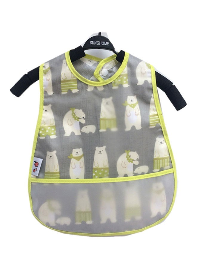 Sharpdo 4 Pack Baby Bibs, Toddler Feeding Waterproof Bibs with Great Capacity Pocket, Infant Smock Shirt Bib for Eating, Painting, Playing, Travel - Image 2