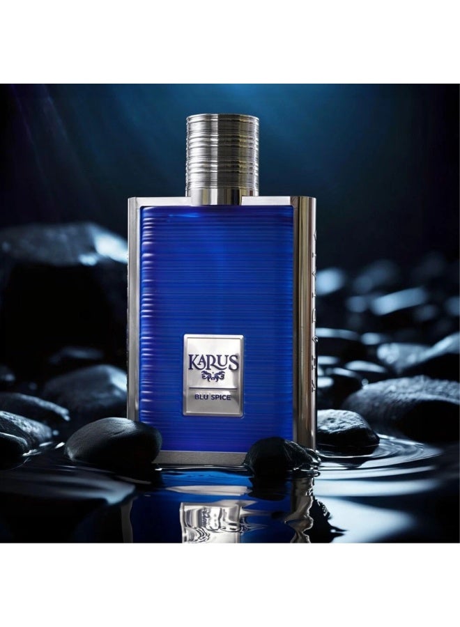 خدلج عطر كاروس بلو سبايس للرجال، ماء عطر 100 مل - Image 2