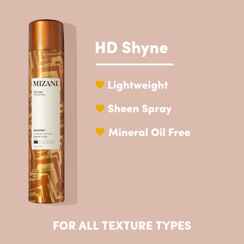 Mizani بخاخ شعر ميزاني إتش دي شين خفيف الوزن - تركيبة خالية من الزيت، لمعان وتغذية - Image 2