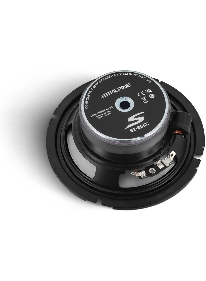 Alpine S2-S65C - Next-Generation S-Series 6.5" Component Speaker Set - Image 5