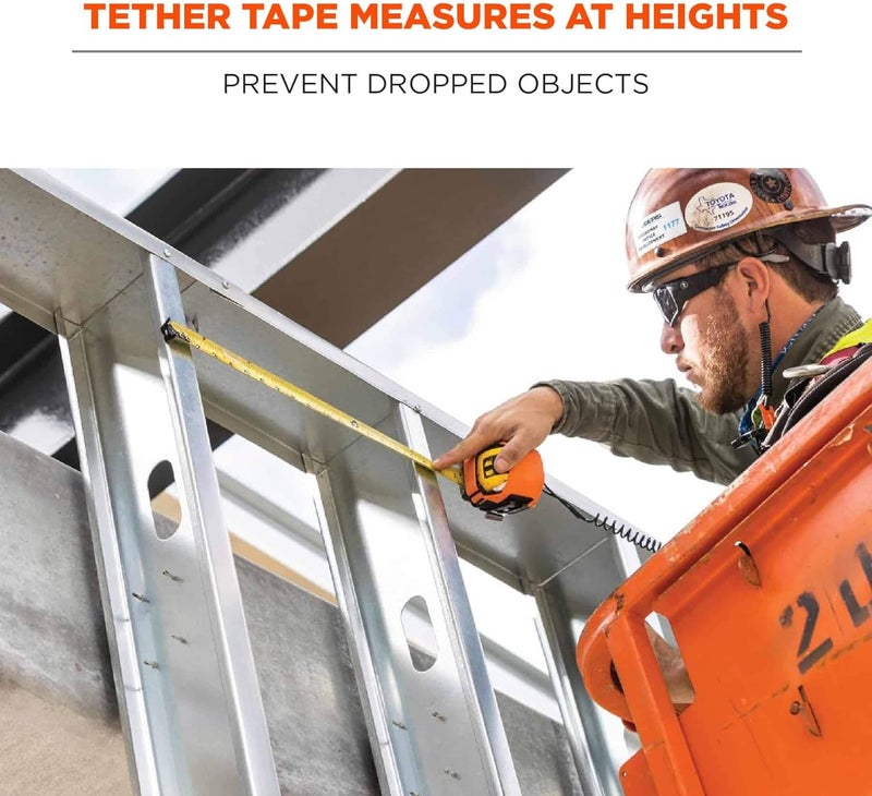 Ergodyne  19770 Squids 3770 Tape Measure Holder Orange Large - Image 3