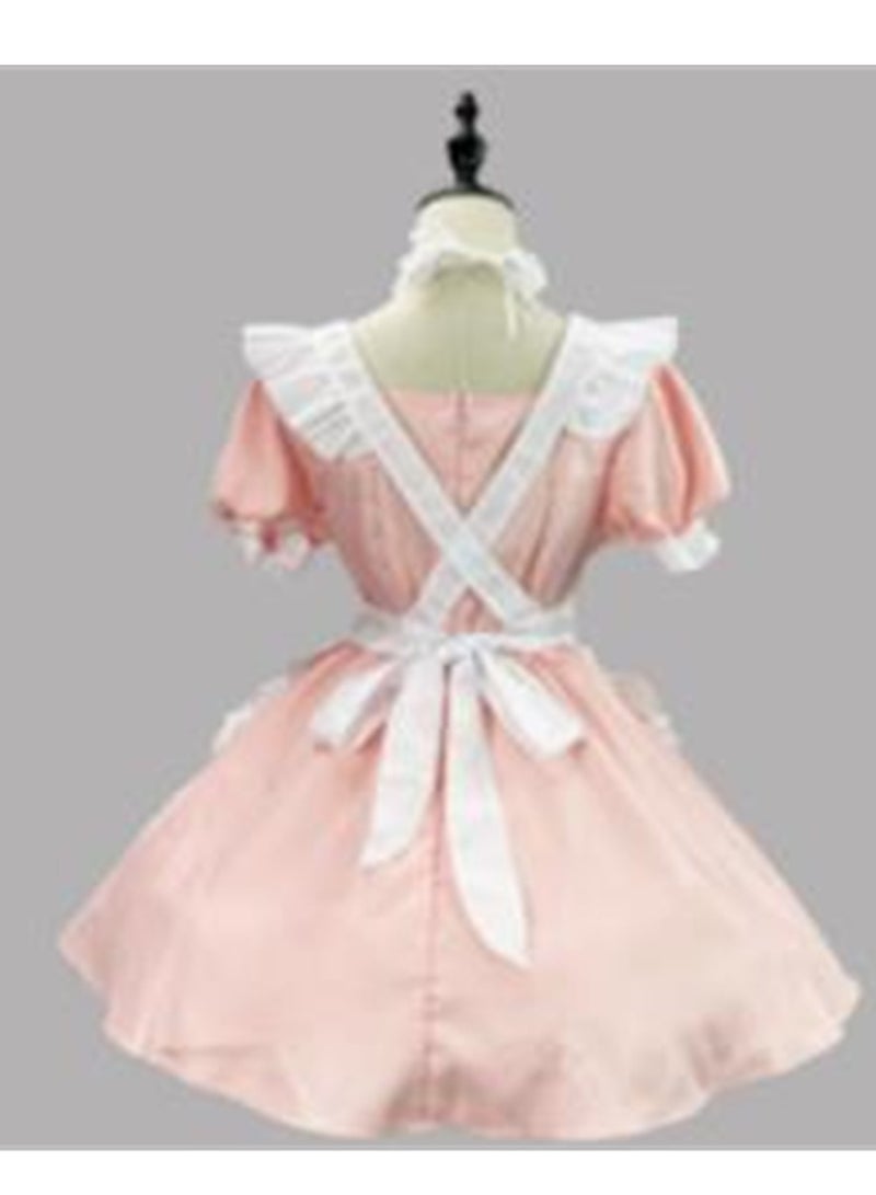 Classic maid outfit Alice Lolita maid dress cafe dress costume - Image 2