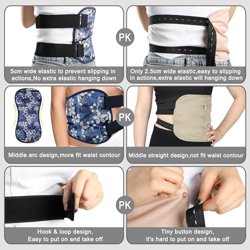 Langsprit Organic Cotton Castor Oil Pack Wrap Reusable Castor Oil Pads Pack Compress for Liver Stomach Detox Beige - Image 5