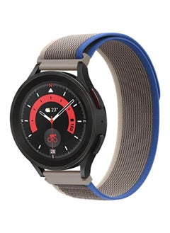 Band For Garmin  Venu 2 Plus /Sq 2 20mm Loop Nylon Watch Band Blue