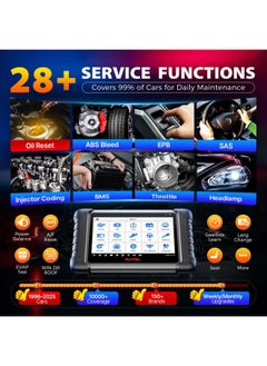 Autel Autel Scanner MaxiCheck MX808S, 2025 US Ver of MaxiCOM MK808S/ MK808Z, Functions as MK900/ MX900, Full Bidirectional as MK900BT MK808BT PRO, 3K+ Active Test, 28+ Service, OE All System, OS 11, FCA SGW  - Image 3