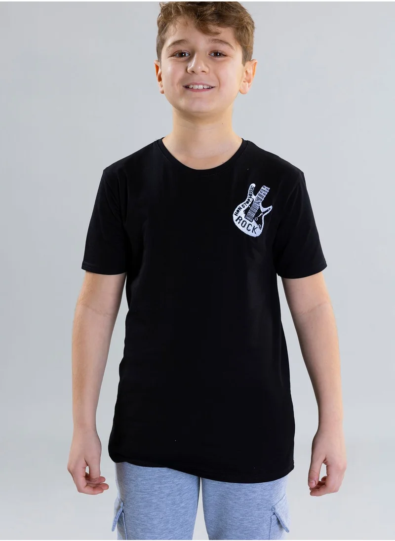 Pear Concept Kids Embroidered T-Shirt