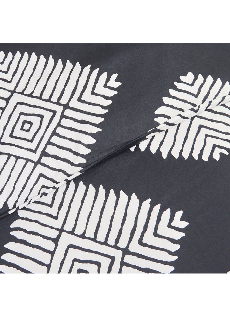 Home Box Houston Arno 3-Piece Printed Cotton Twin Duvet Quilt Cover Set 220 x 150 cm  - Image 4