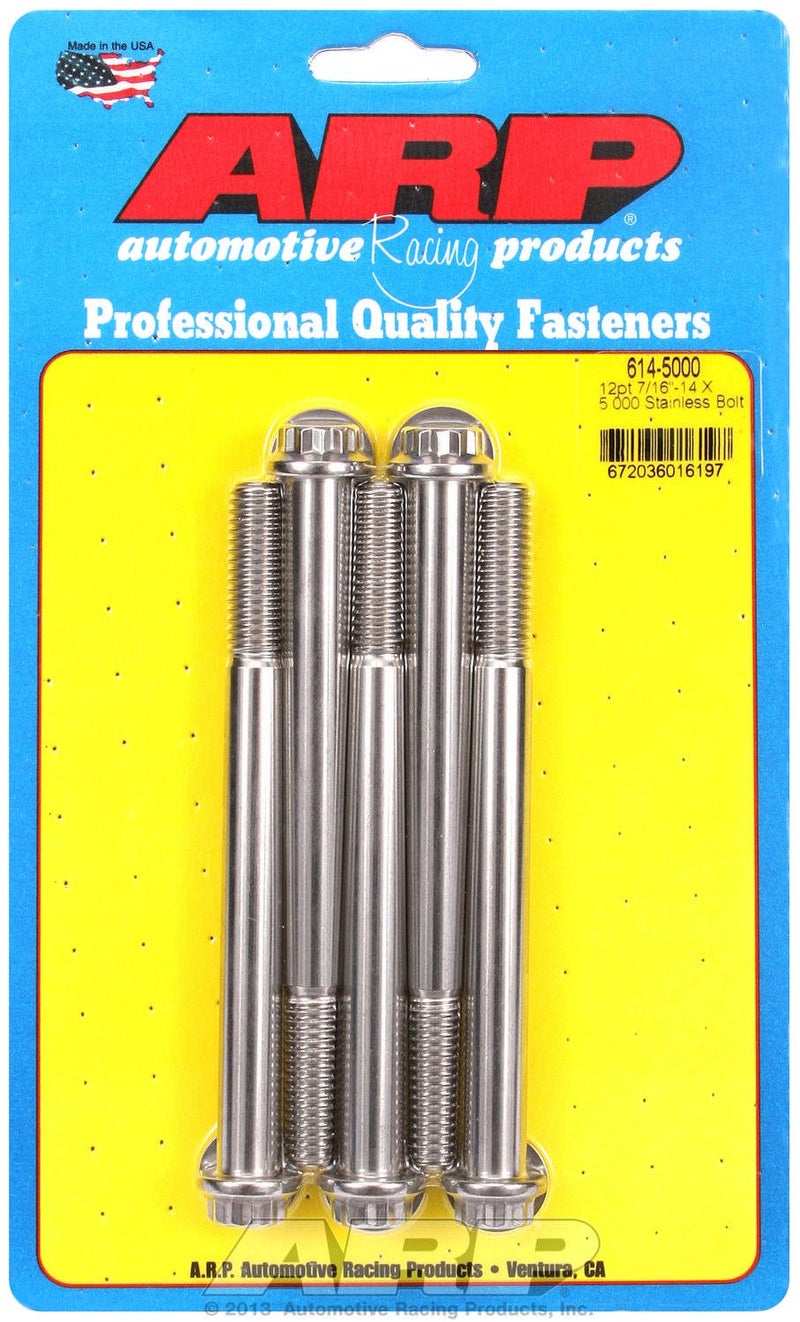 ARP (614-5000) Hex Bolt, Stainless Steel - Image 4